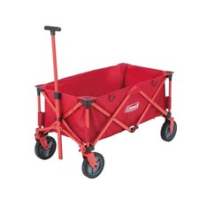 Coleman Camping Wagon 2000035214 Max. 85kg Hand Cart Trolley Red Foldable Garden