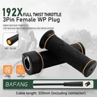 Ebike 12V-72V 192X Full Twist Throttle Handle Grips for Bafang BBS01 02 HD Motor