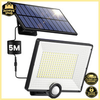 LED Solarlampe Mit Bewegungsmelder 3 Modi 120° Beleuchtungswinkel Garten 1 StüCk
