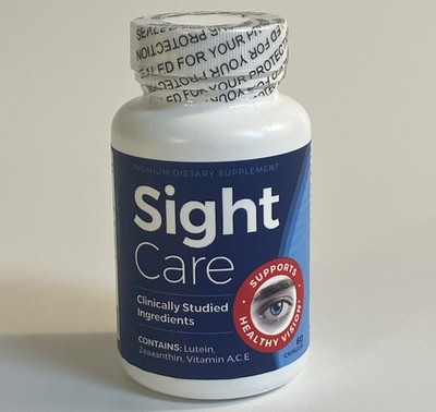 New Sight Care- Eye Support- 60 Capsules Vision Health Premium Supplement 02/27