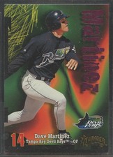1998 Skybox Circa Thunder #268 Dave Martinez Tampa Bay Devil Rays
