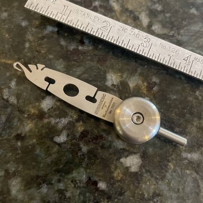 #ad KUCHELMEISTER MULTI LOOP TOOL Fly Tying Dubbing Loop Twister Swiss CDC Excell. $44.99