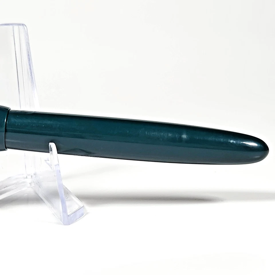 Vintage 1950's PARKER DUOFOLD Junior Green Resin England 14K Gold Fine Nib Rare! - Image 4 of 4