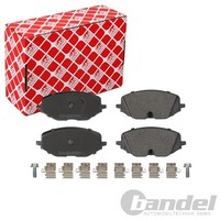 Febi BremsbelÄGe Satz Vorne Passend FüR Audi A3 Seat Leon Skoda Octavia VW Caddy