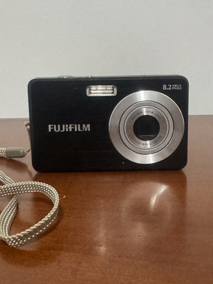 Fujifilm FinePix J10 8.2 MP Compact Digital Camera Black 3x