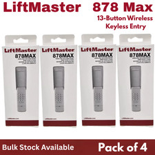 LiftMaster 878MAX Garage Door Keypad Wireless and Keyless Entry System Pack 4