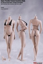 TBLeague Phicen 1/6 Female SEAMLESS body w/ Stainless Steel Skeleton SD10 w head