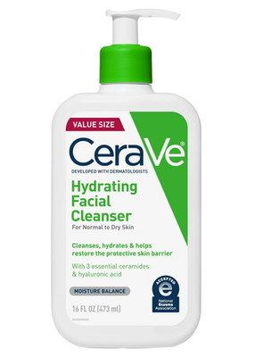 Cerave hydrating facial cleanser 16 oz (2 pack)