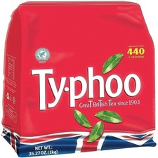 Typhoo Cup Tea Bags 440 Pack Perfect for Quick Fresh Tea