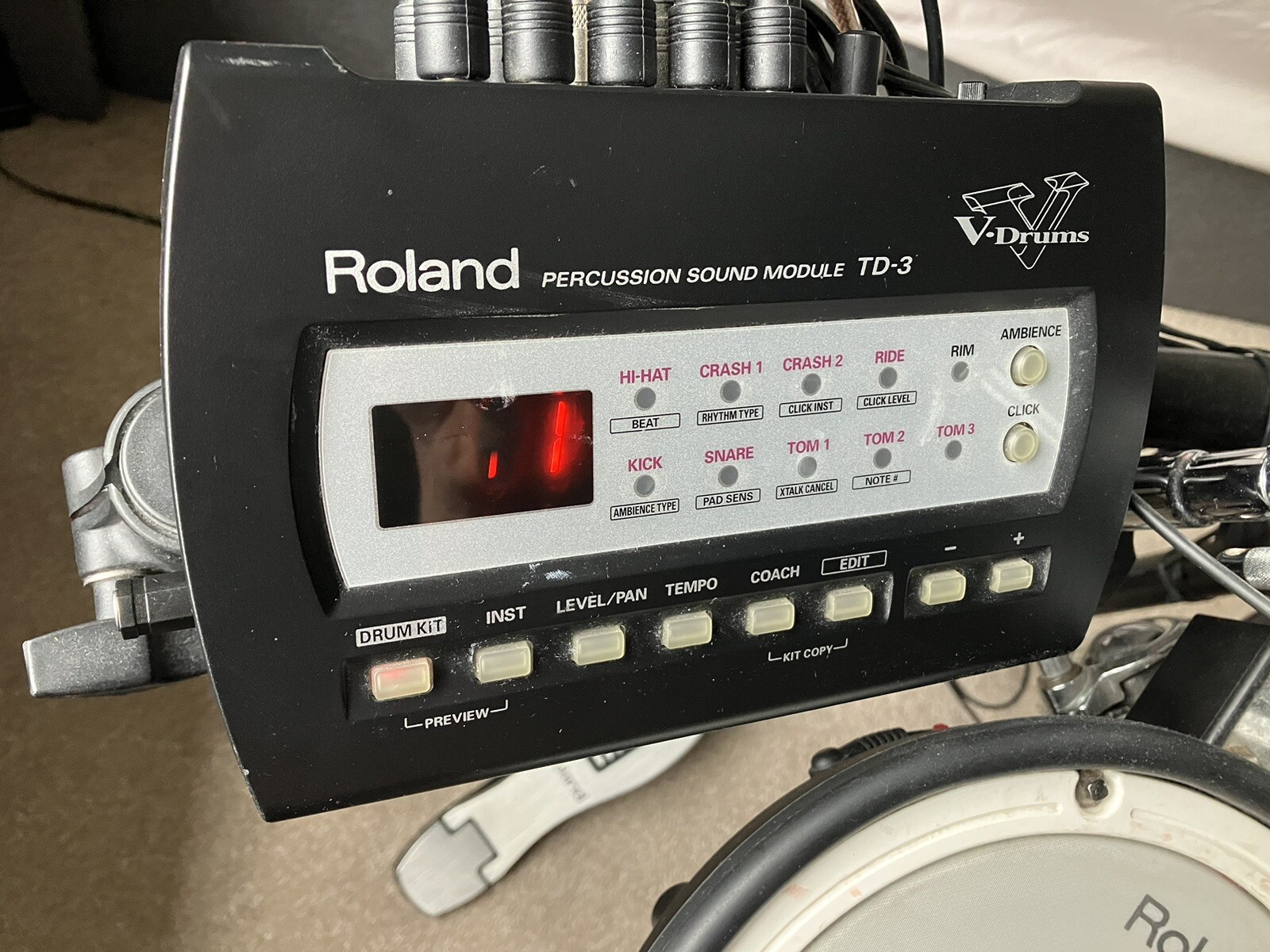 roland electronic drum kit eBay