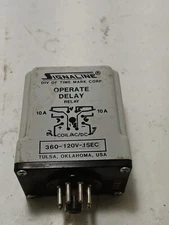 Signaline Time Mark Operate Delay Relay 360-120V-1MIN (TR35)