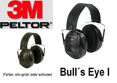3M™ Peltor™ Bull's Eye I Kapselgehörschutz H515FSV schwarz black   NEU OVP