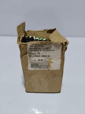 PHOENIC CONTACT 29661105 REL-MR 24DC LOT OF 6 PCS FREE FAST SHIPPING