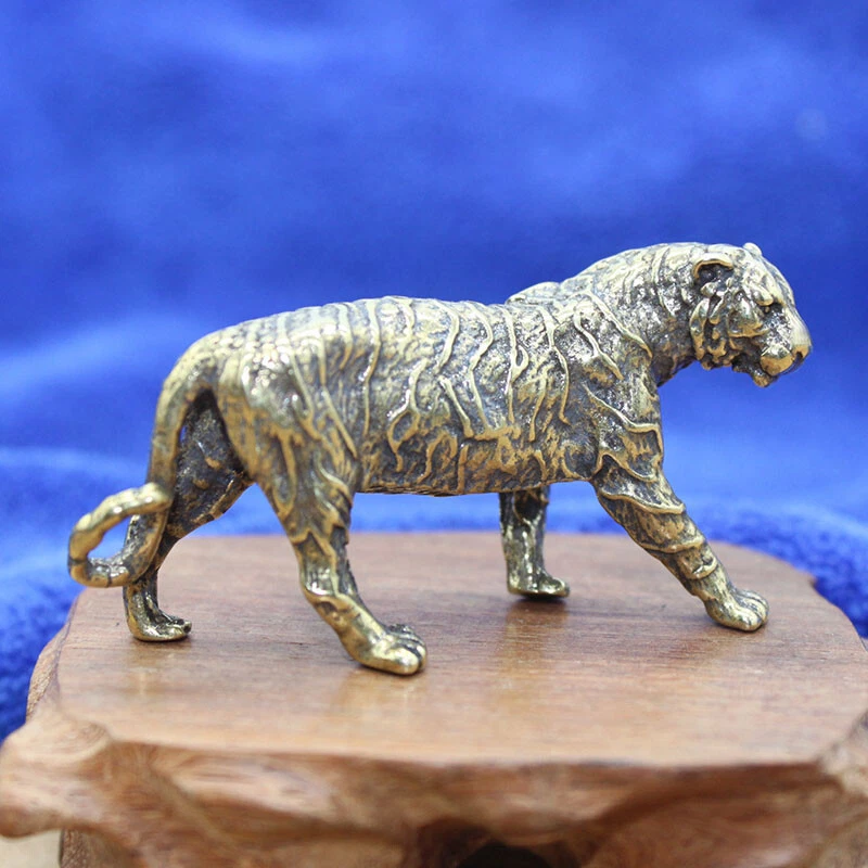 Brass Tiger Statue