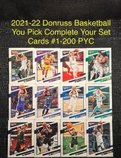 2021-22 Donruss Basketball You Pick Complete Your Set Card # 1-200 PYC 2021