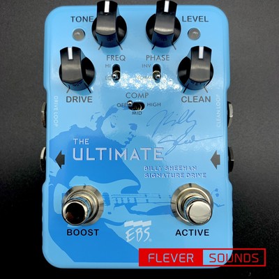EBS Billy Sheehan Ultimate Signature Drive Bass Effects Pedal