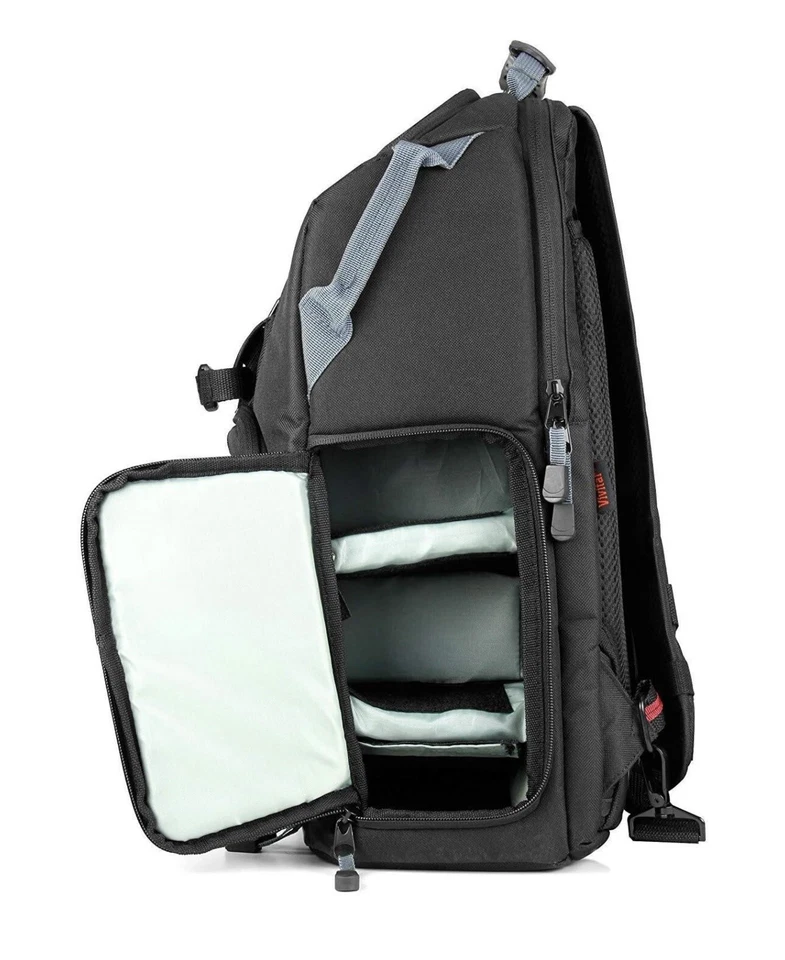 Vivitar DKS-18 слинга рюкзак фото/SLR/ноутбук (S) черный - новый маленький дефект - Изображение 4 из 4