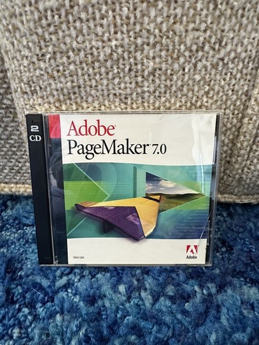 Genuine Adobe PageMaker 7.0 for Macintosh Full Retail Version W/Serial Number - Picture 9 of 12