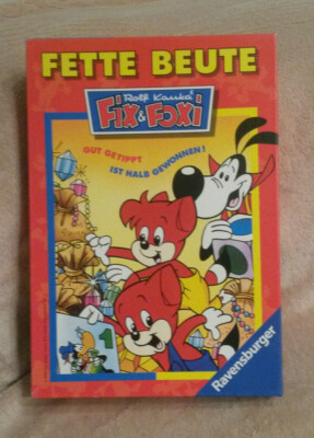 Fix & Foxi, Fette Beute, Gut getippt ist halb gewonnen, ab 6 Jahre, Ravensburger