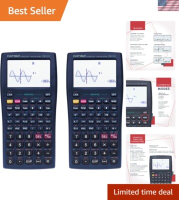 Scientific Calculator with Graphic Functions - Multiple Modes with Intuitive ...