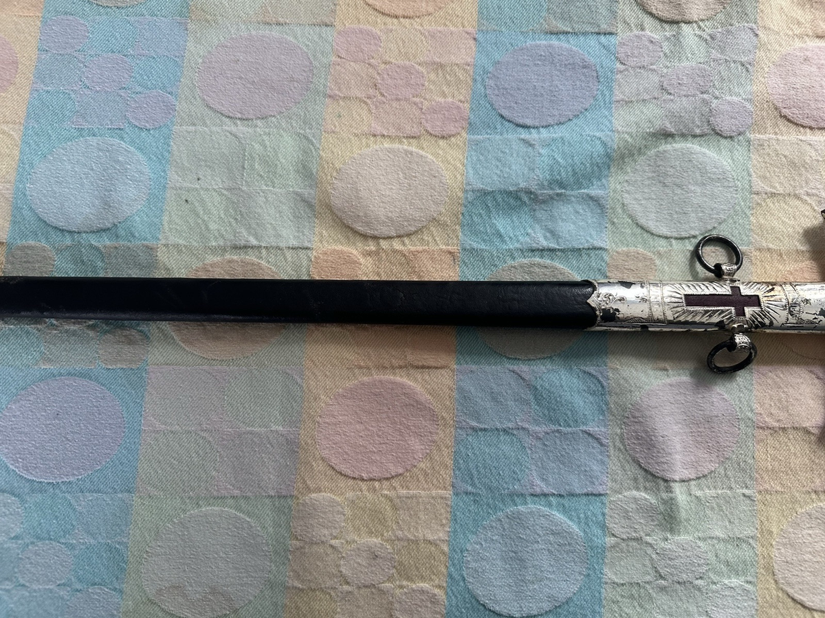 Vintage Masonic Knights The M C Lilley & Co. Columbus Ohio Sword