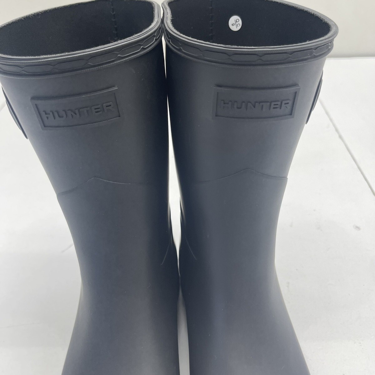 ☆HUNTER☆ WOMEN REFINED EYELET BUCKLE SHORT RAIN BOOTS BLAC Amazon.com | HUNTER(ハンター) Women's Rain Boot, Black, 22.0