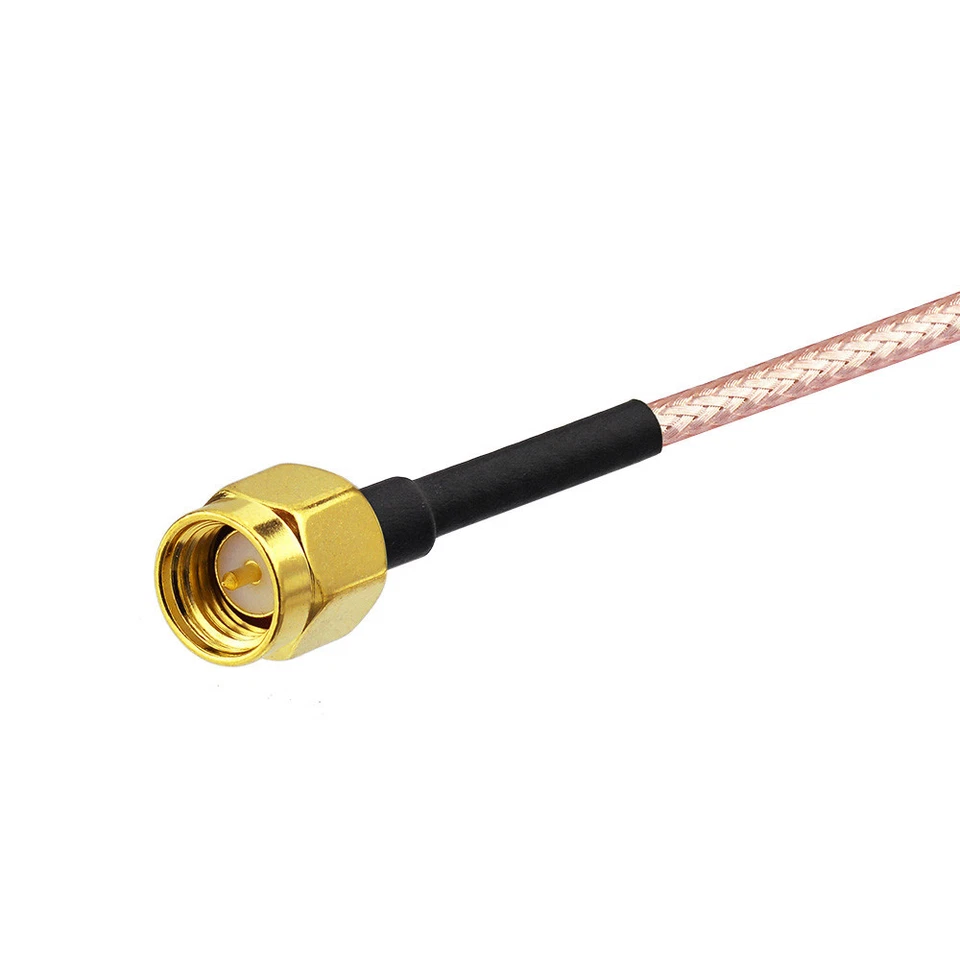 Eightwood MCX Male to SMA Male RG316 Coaxial Pigtail Cable 15cm Coax Extension - Image 3 of 3