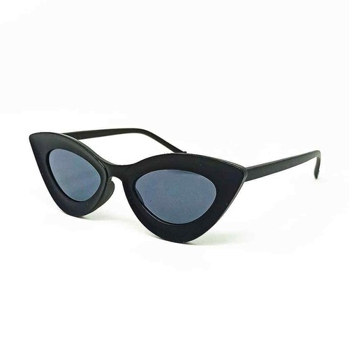 Occhiali da sole donna occhi di gatto nero lenti nero Pisacane Louvre 1 |  eBay