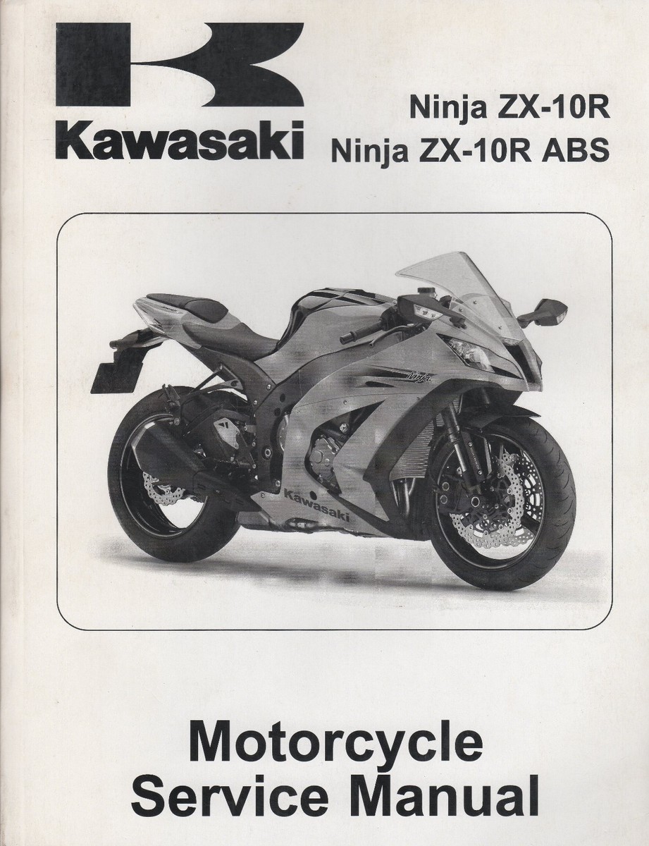y  2011 KAWASAKI MOTORCYCLE NINJA ZX-10R SERVICE MANUAL 99924-1443-32