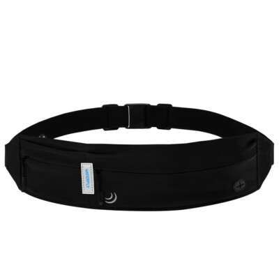 WATERFLY Running Belt Fanny Pack: Marathon Jogging Waist Pack Phone Holder