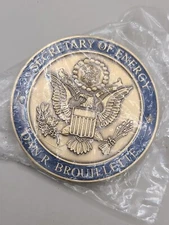 DOE Secretary US Dept of Energy Dan R Brouillette Challenge Coin 1.75"