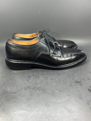 Mens ALLEN EDMONDS Hillcrest Black Leather Dress Shoes Size  display picture 2