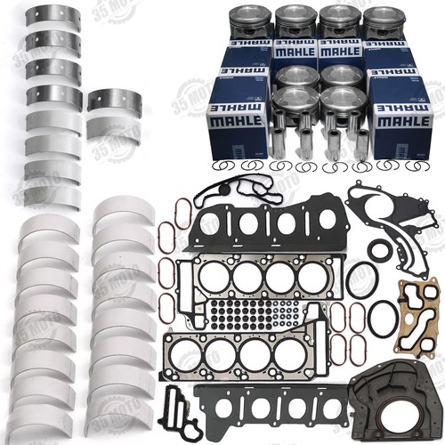 Engine Overhaul Pistons Gaskets Set For Mercedes-Benz S500 W212 W221 C218 M278 - Picture 12 of 14