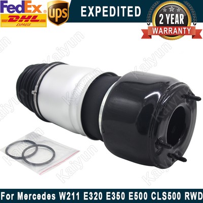 Front L/R Air Suspension Spring Bag For Mercedes W211 E320 E350 E500 CLS500 RWD