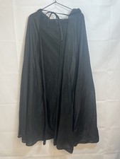 Harry potter Black Hooded Tie Neck Size XL 16-18 Costume Sheer Cape