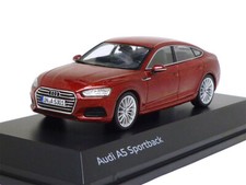 1:43 SPARK 2017 AUDI A5 Sportback 4-door coupe matador red DEALER PROMO !