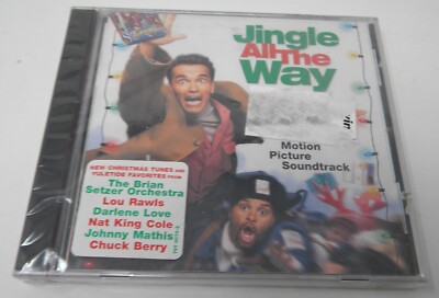 Jingle All the Way Christmas CD  Motion Picture Soundtrack Sealed Notched