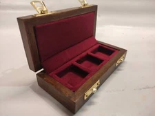 Wooden Case For 3 POUNDS In Gold Customizable With Engraving Idea R...