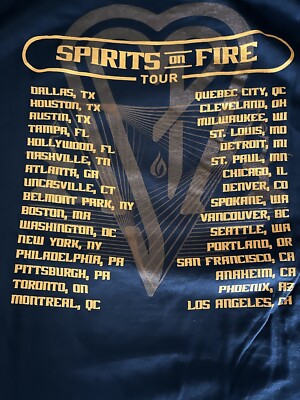 スマッシング・パンプキンズ2022年Spirits On Fireツアー黒2XL