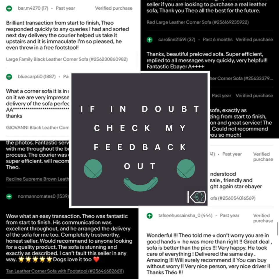 Wood Dining Table with X Legs & 4 Black Leather Chairs, Modern Kitchen Set - Image 4 of 4