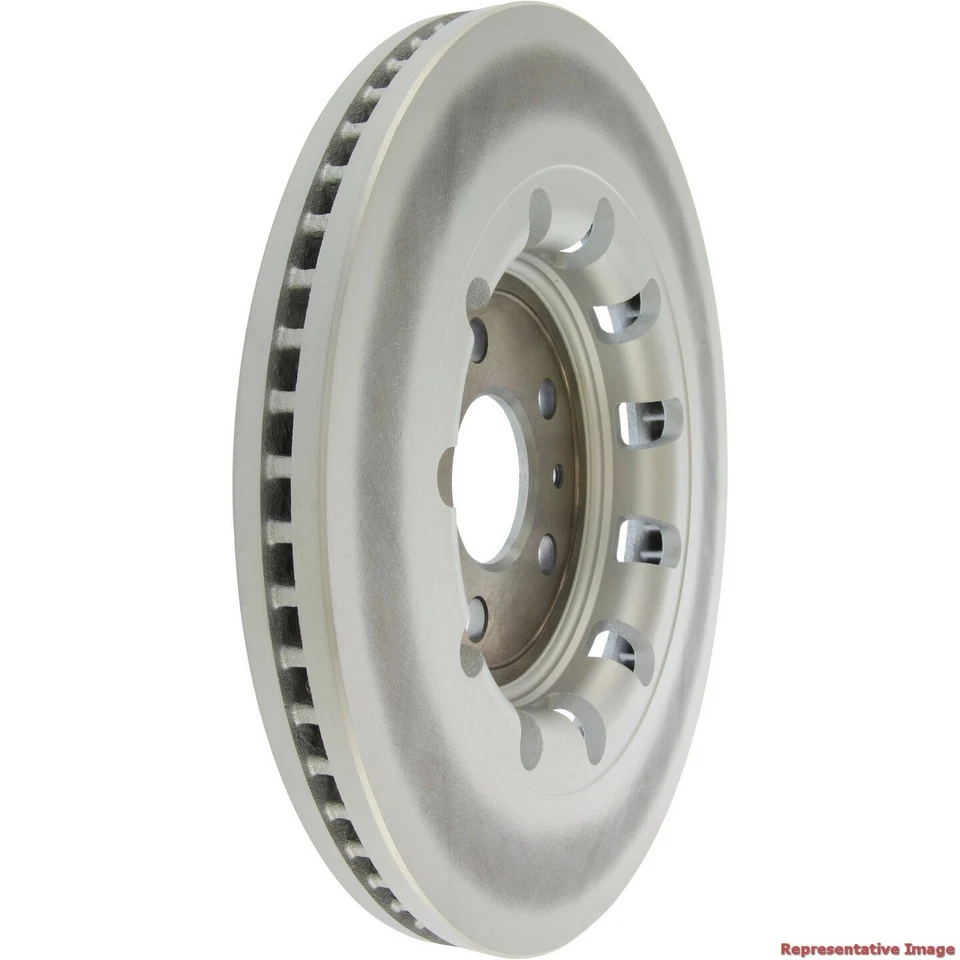 Rotor de freno de disco - revestimiento completo centrado delantero para Lincoln MKS 2013-2016 Foto 2 de 4