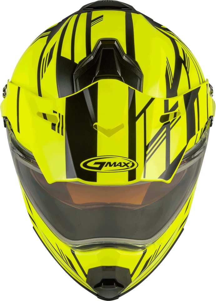 GMAX AT-21S Snow Epic Dual Lens Helmet - Yellow - 2XL - Image 2 of 4