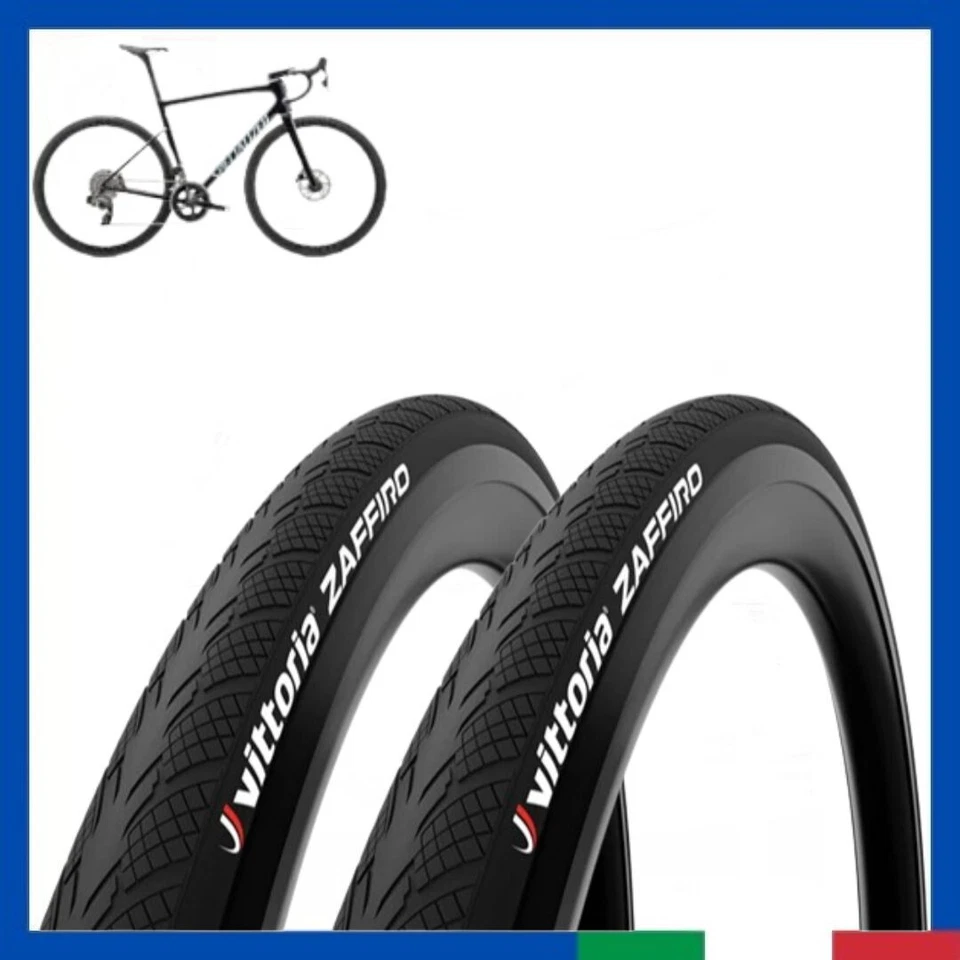 2 Copertoncini Vittoria Zaffiro IV 700x28 pneumatico bici corsa copertone promo