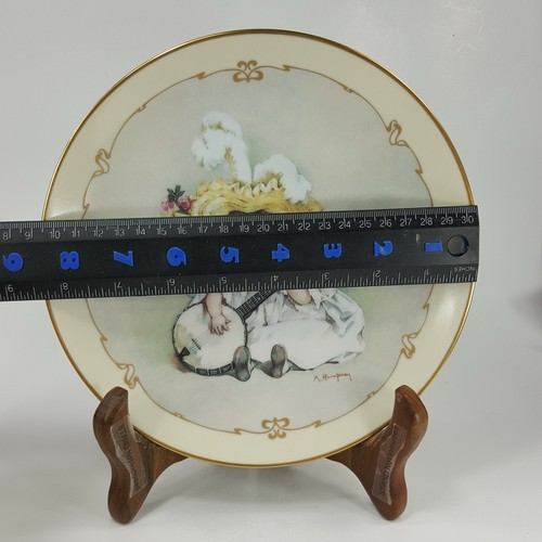 Piatto Hamilton SUSANNA Maud Humphrey Bogart collezione Little Ladies VBH9T - Foto 9 di 11