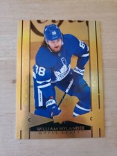 2021-22 William Nylander UD Tim Hortons Gold Etchings Insert hockey card G-12