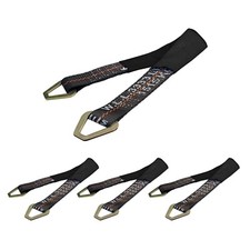 Usa 4 Pack 2 X 18 Axle Strap Race Car Auto Hauler Tow Truck Wheel Tie Down