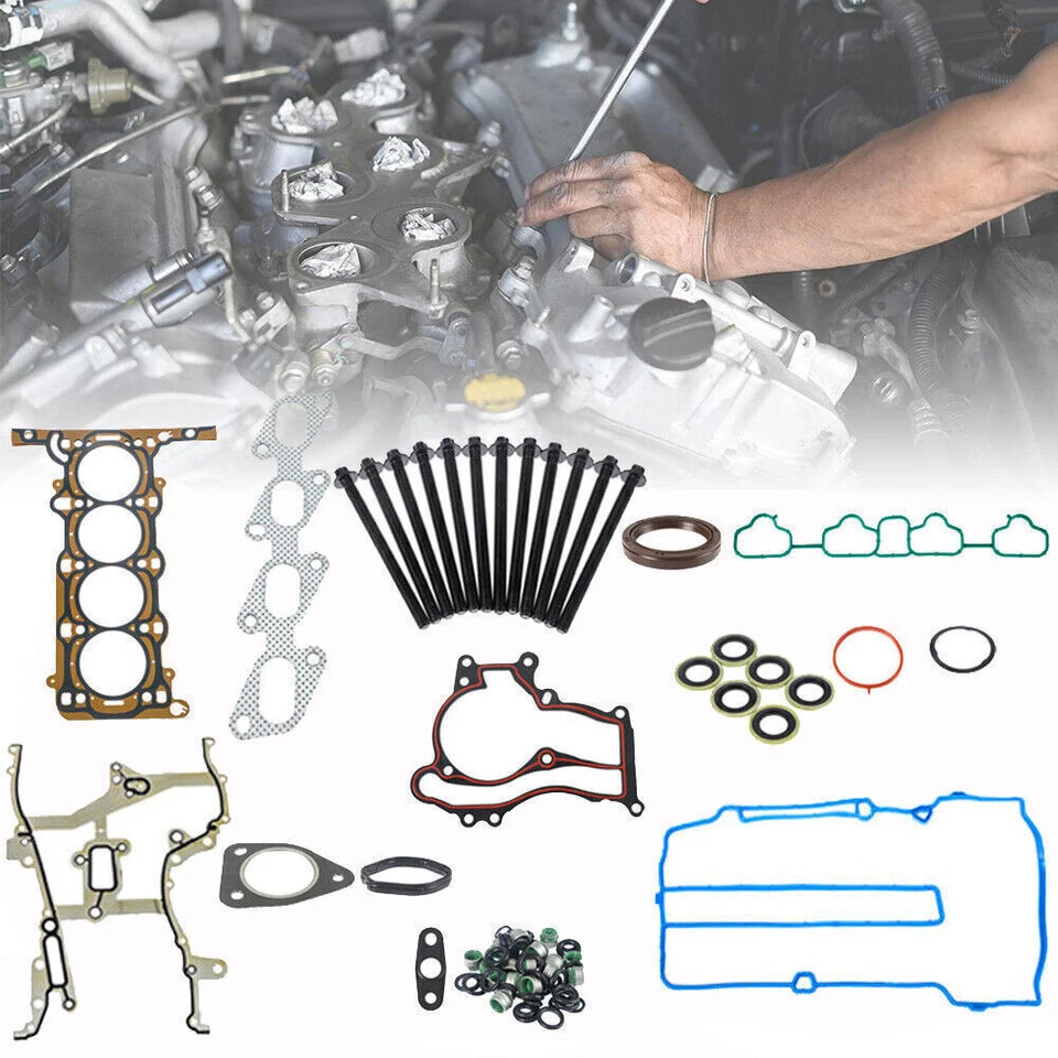 Комплект болтов с прокладкой головки для двигателя Chevrolet Cruze 1,4 л Turbo 2011-2015 годов выпуска 16 штук - Изображение 4 из 4