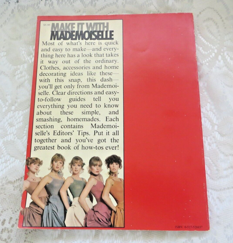 Vintage 1977 Make it with Mademoiselle Sewing Clothes Pattern Catalog Book - Picture 2 of 5