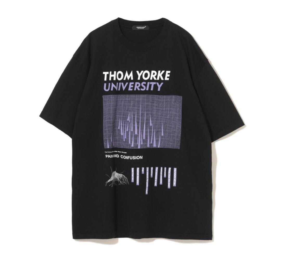 Thom Yorke Undercover 24AW TEE PAIN ＆ CONFUSION T-shirt Size 2 M 