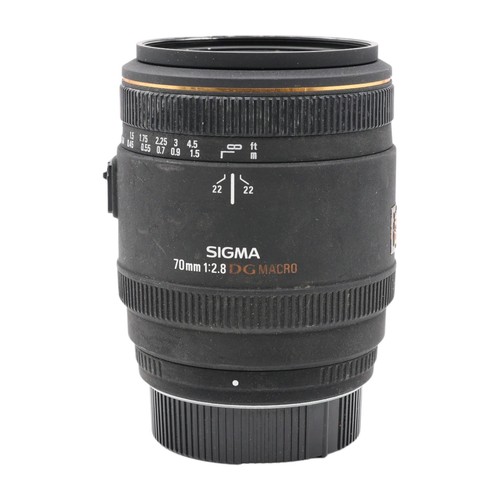 Lens Tele Sigma EX 70mm 1:2.8 DG Macro - Pentax KAF